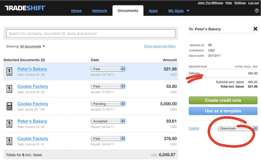 document page quick filters & advanced filters
