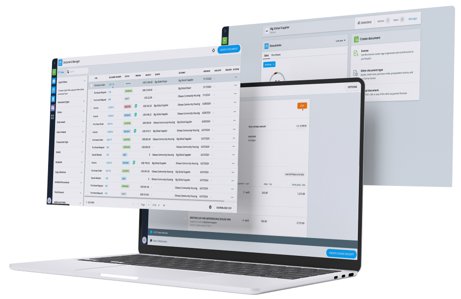 Tradeshift e-Invoicing and AP Automation platform