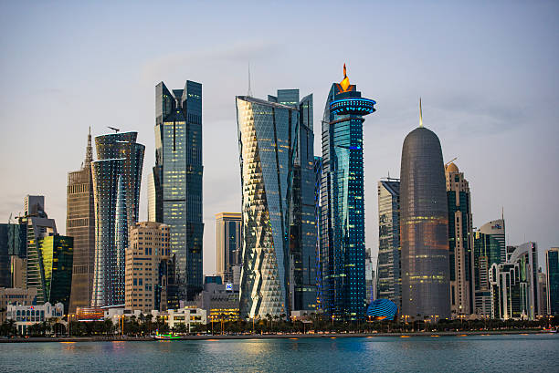 City Skyline and buildings - Doha , Qatar