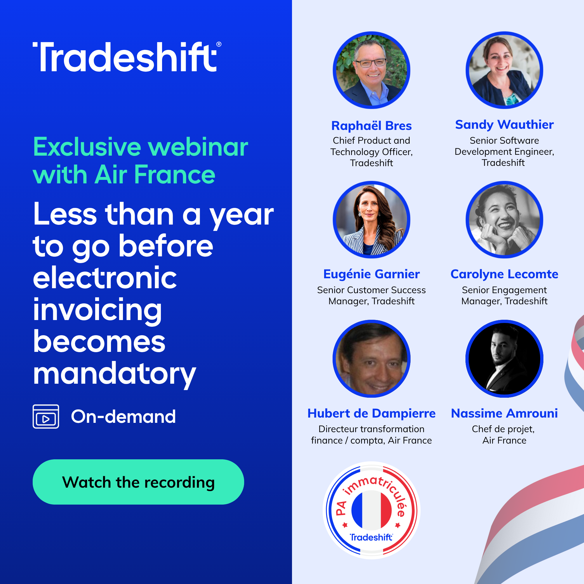 Air France on-demand webinar EN